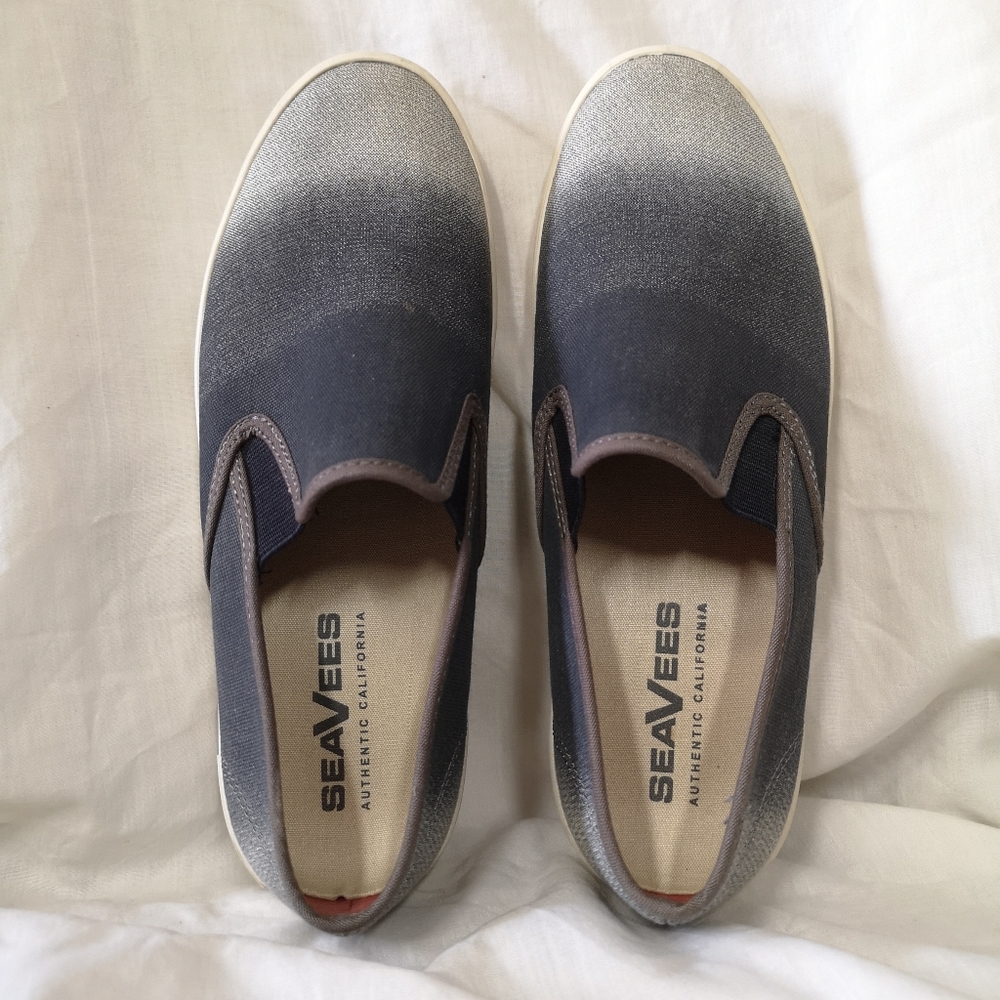 SeaVees Baja Slip On Dip Dye in Color Carbon